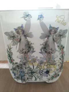 デコパージュ　フェアリーイラスト折りたたみダストBOX