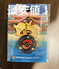 新品未開封！オキナワ限定　ポケモンセンター ロゴピンズ