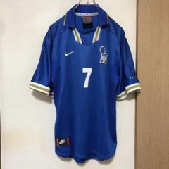 NIKE サッカー　イタリア代表　ユニフォーム　made in UK Lサイズ