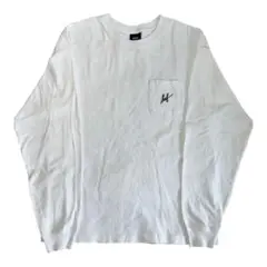 HUF ホワイト ロングスリーブ Tシャツ S