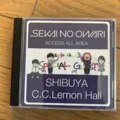 SEKAI NO OWARI ACCESS ALL AREA DVD