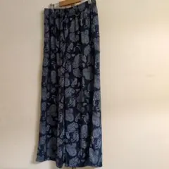 シューラルー/ペイズリー柄ワイドパンツ