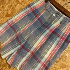 AE8304 NEW YORKER ハーフパンツ ブルー レディース コン
