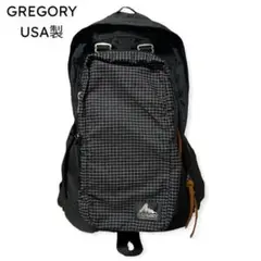 希少 GREGORY USA製 旧ロゴ デイパック バックパック ポーチ付