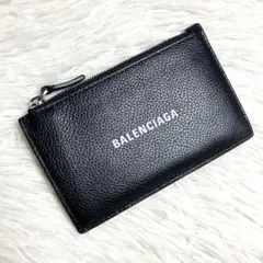 【極美品】バレンシアガ フラグメントケース レザーブラック