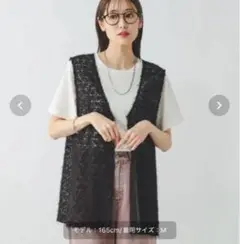 【新品】GLOBAL WORK フェザージレベスト 半袖Tシャツセット M
