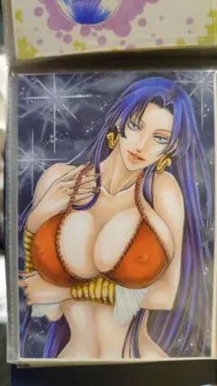 ポストカードプリント販売 「ワンピース ボア・ハンコック」 ファンアート