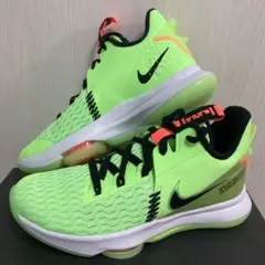 ナイキ レブロン ウィットネス 5⭕️27.5cm ライム バスケットボール