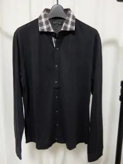 VILLAND ブラック 長袖シャツ L