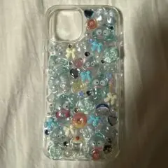 iPhone15 ボンボンドロップシール デコ ハンギョドン