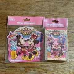 ディズニー 37周年 ステッカー メモ帳 2点セット
