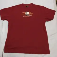 OP BOARDRIDING CO. ディープレッド 半袖Tシャツ