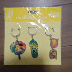 東京ディズニーリゾートキーホルダー３ケ組