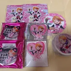 プリキュア コラボカフェ ラムネ缶 ネームバッジ アクキー キュアブラック