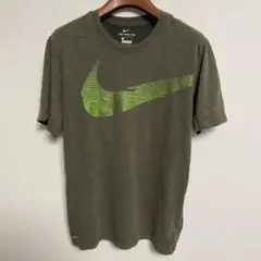 Nike ナイキ オリーブグリーン ビッグロゴ Tシャツ M