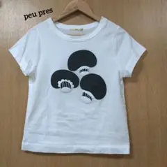 【peu pres】プープレ きのこイラストTシャツ