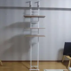 突っ張り洗濯機ラック　ニトリ