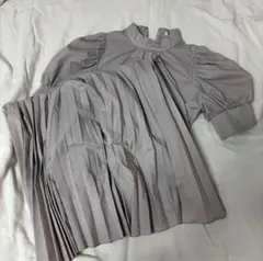 SNIDEL Sustainableリボンシャツワンピース