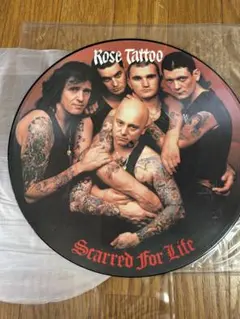 希少盤　Rose Tattoo Scarred For Life ハードロック