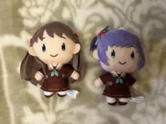 蓮ノ空　セガラッキーくじ　ぬいぐるみ　乙宗梢 藤島慈セット