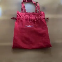 PINK HOUSE レッドエコバッグ