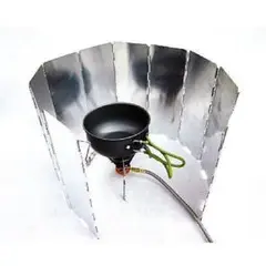 ストーブ用 風防 ウインドシールド[ 10枚]アウトドア・キャンプ・BBQ等に
