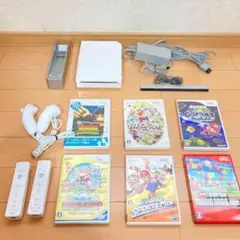 【フルメンテナンス】Wii 本体 ホワイト ニンテンドーRPGセット d