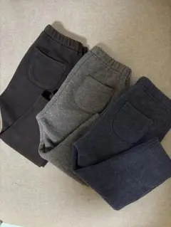 UNIQLO BABY 裏起毛長ズボン 80cm 3点セット