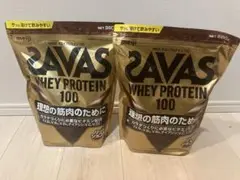 ザバス ホエイプロテイン 100 リッチショコラ 980 g x 2袋