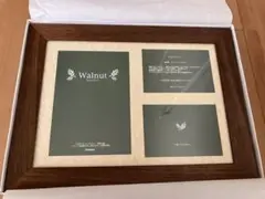 【未使用】キシマ Walnut フォトフレーム　値下げ