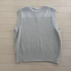 MHL. ベージュ ニットベスト サイズII