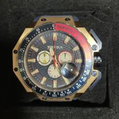 BRERA OROLOGI ブレラオロロジ クォーツ時計 ネイビー×ゴールド