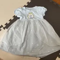 Frozen エルサ ワンピース 100cm 水色
