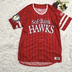 SoftBank HAWKS ユニフォーム 赤 L 2021 応援グッズ
