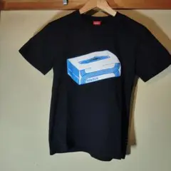 Habu Box 黒 Tシャツ SS 綿100%