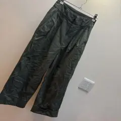 mhl パンツ　カーキ