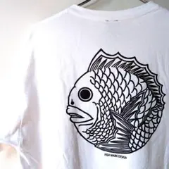 FISH & LIFE LOGO TEE たい焼き TAIYAKI Tシャツ