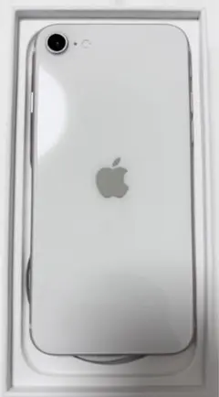 【美品★】Apple iPhone SE3 128GB ホワイト