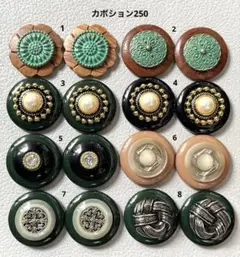ボタンカボション250① 8/8