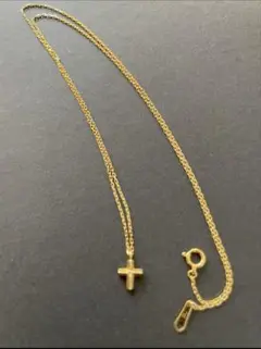 EYE FUNNY クロスネックレス レア レアなEYE FUNNY ダイヤモンドクロスネックレス 美品