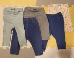 ベビーパンツセット 80cm 5枚セット