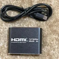 BLUPOW 4K60Hz 対応 HDMI 分配器(BL-VA22)