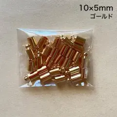 カツラ　26個　10×5mm　ゴールド　現品　P27　リボン留め