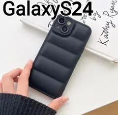 GalaxyS24 ケース　ブラック　エアクッション