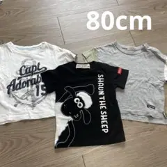 80cm 男の子　夏　Tシャツ　まとめ売り