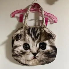 猫顔トートバッグ&ショルダーバッグ