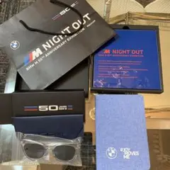 値下げBMW 50周年記念 サングラス Mロゴ付き
