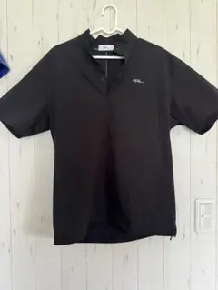 nano universe GOLF/bpmスナップ釦スタンド襟半袖シャツ