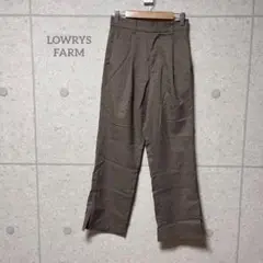 【ローリーズファーム】ストレートパンツ スラックスM レディース　1266
