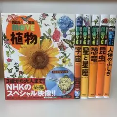 ［特価］講談社の動く図鑑　ムーブ　6冊セット 24-A-2122